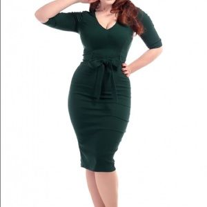 EUC Collectif Collectif Green Meadow dress